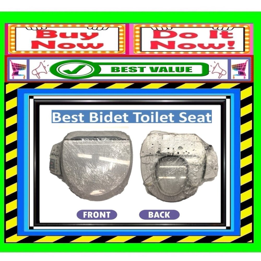 Bio Bidet Ultimate Bidet Toilet Seat W/ Side Control Panel Buy Now View 3